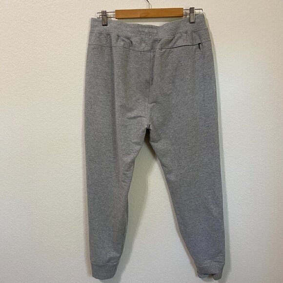 Abercrombie & Fitch Jogger Sweatpants Mens Size L Gray Drawstring Athleisure - Picture 5 of 7